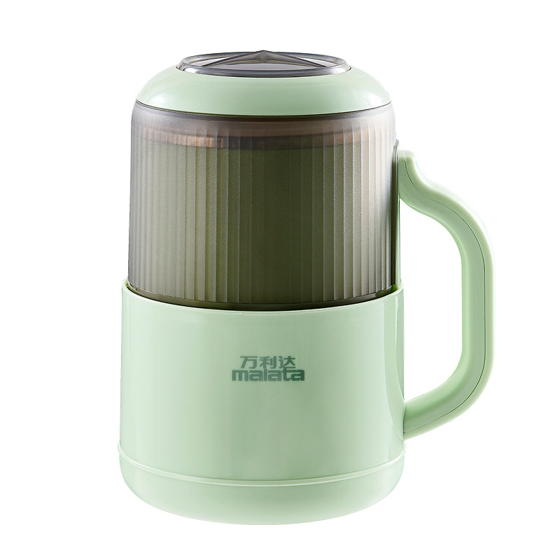Wanlida 800 ml râșniță pentru măcinare uscată și umedă, dual-use, pentru cereale, uz casnic, cu două seturi de lame