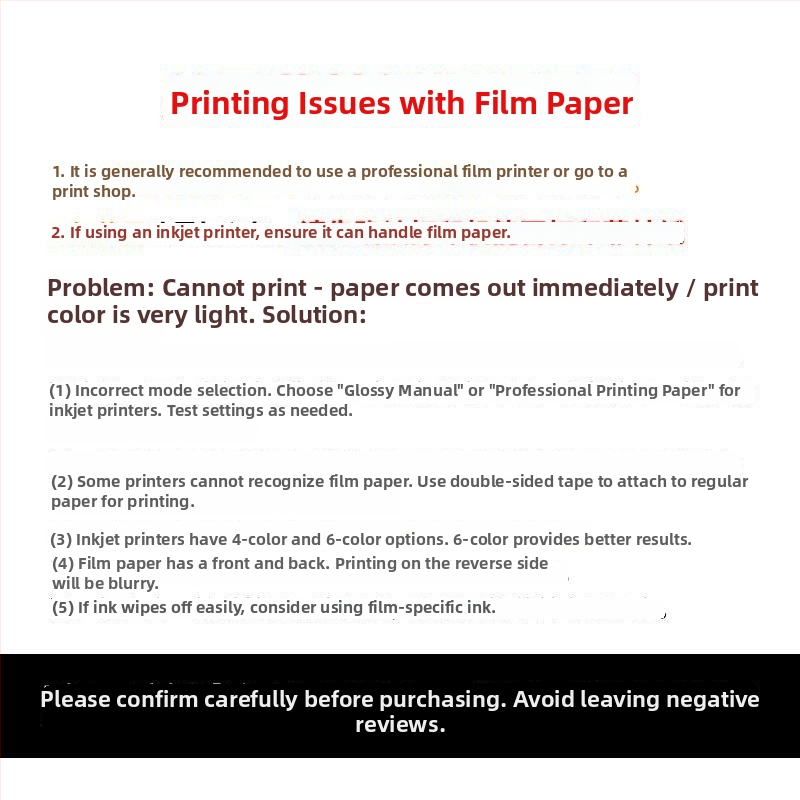 A4 priehľadné filmové listy pre tlač inkjet a laser, vodotesný filmový papier, 6-palcové listy pre osvetlenie