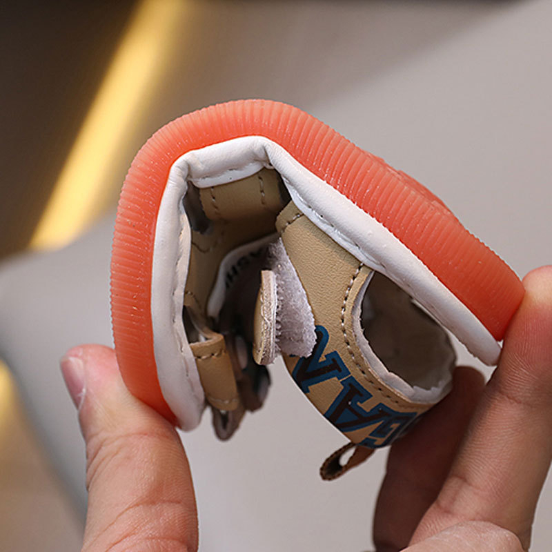 Ljetne unisex dječje cipele za hodanje s mekanom potplatom, Velcro sandale, za uzrast 12–36 mjeseci, crtić dizajn