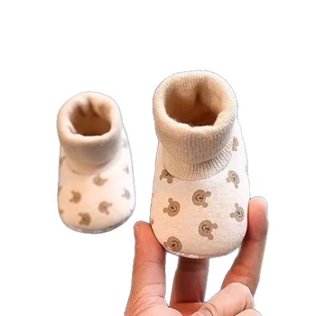 Jesensko-zimske cipele za bebe, unisex, 0–1 godina, cipele za hodanje svelurom podstavom i debelim potplatom