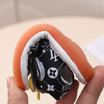 Cipele za učenje hodanja s mekanom potplatom, crtani motiv, unisex, 12–48 mjeseci, ljeto