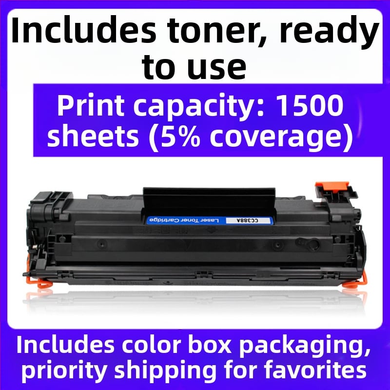 Tonerkazeta pre HP LaserJet Pro P1106, kompatibilná s tlačiarňou HP1106, opätovne dopĺňateľná