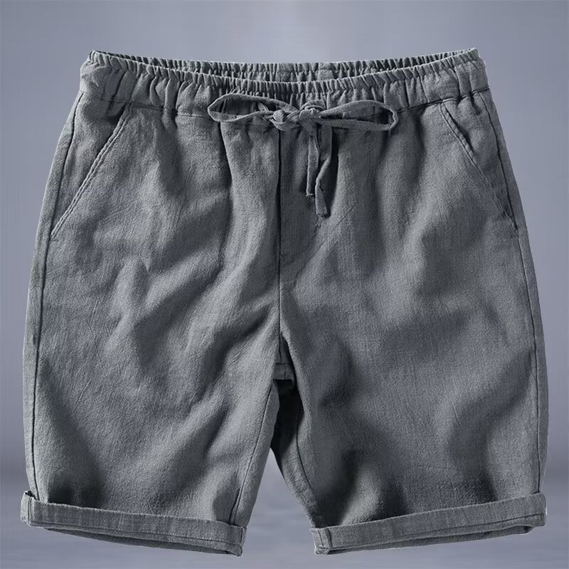 Férfi nyári laza szabású rövidnadrág, középhosszú, streetwear stílus, kényelmes és divatos