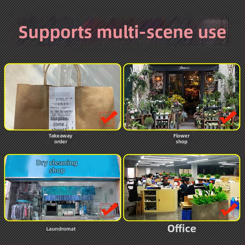 Flag S-130 ръчен степлер, компактен за опаковане на поръчки, №10 за домашно и офисно ползване