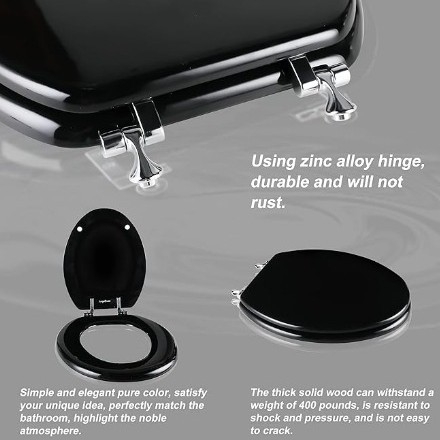 Toaletna daska American Standard, jednodielna odvojiva daska, debelo sporo zatvaranje tipa UVO