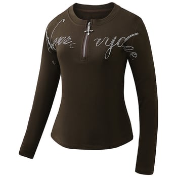 Γυναικείο T-shirt για φθινοπωρινό/χειμερινό 2025, αμερικανικού ρετρό στυλ, κατάλληλο για εσωτερική ή εξωτερική χρήση, για γυμναστική και τετράγωνο χορό, 251118