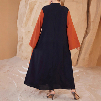 În stoc: rochie lungă brodată, stil etnic, elegantă pentru femei plus size – croială dreaptă, rochie de seară lungă