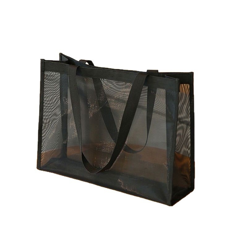 Mrežasta torba za plažu s velikim kapacitetom za skladištenje, torba za kupovinu, sportska torba na rameno, unisex luksuzna torba
