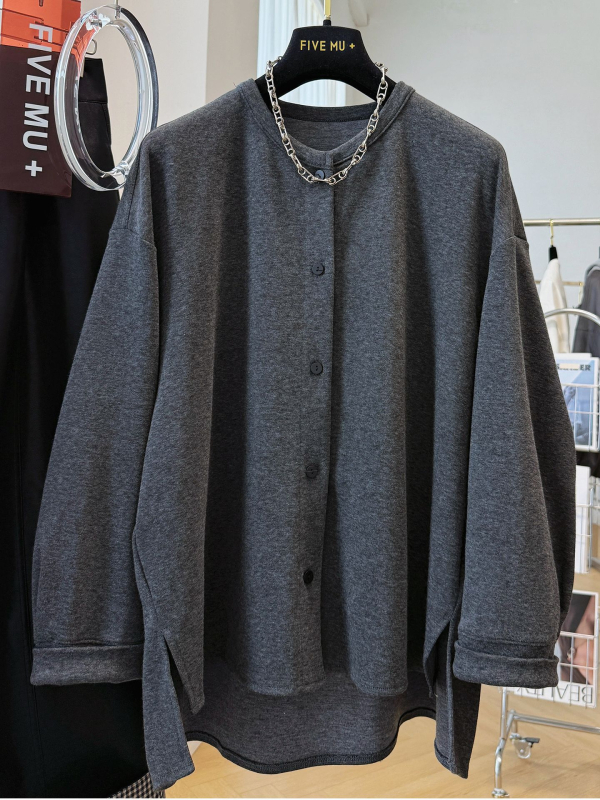 Plus-size 120 kg retro mekani velur kardigan s dugim rukavima, srednje duljine, za žene, korejski stil za svakodnevno slojevito nošenje