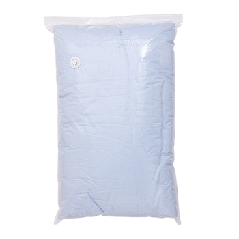 Sac vid transparent pentru comprimare, stil neutru, fără logo, model LS 259, material PA+PE