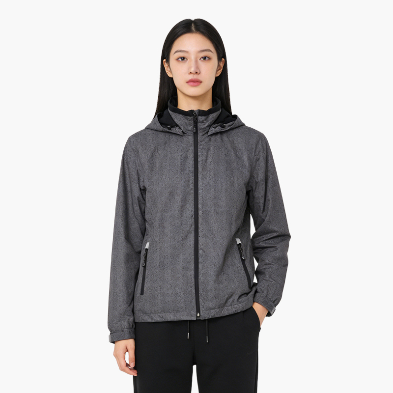 9954 Ženska softshell jakna s kapuljačom, poliester, usklađen dizajn, duge rukave