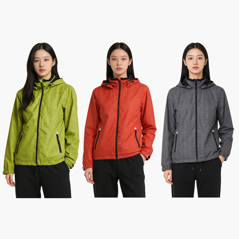 9954 Ženska softshell jakna s kapuljačom, poliester, usklađen dizajn, duge rukave
