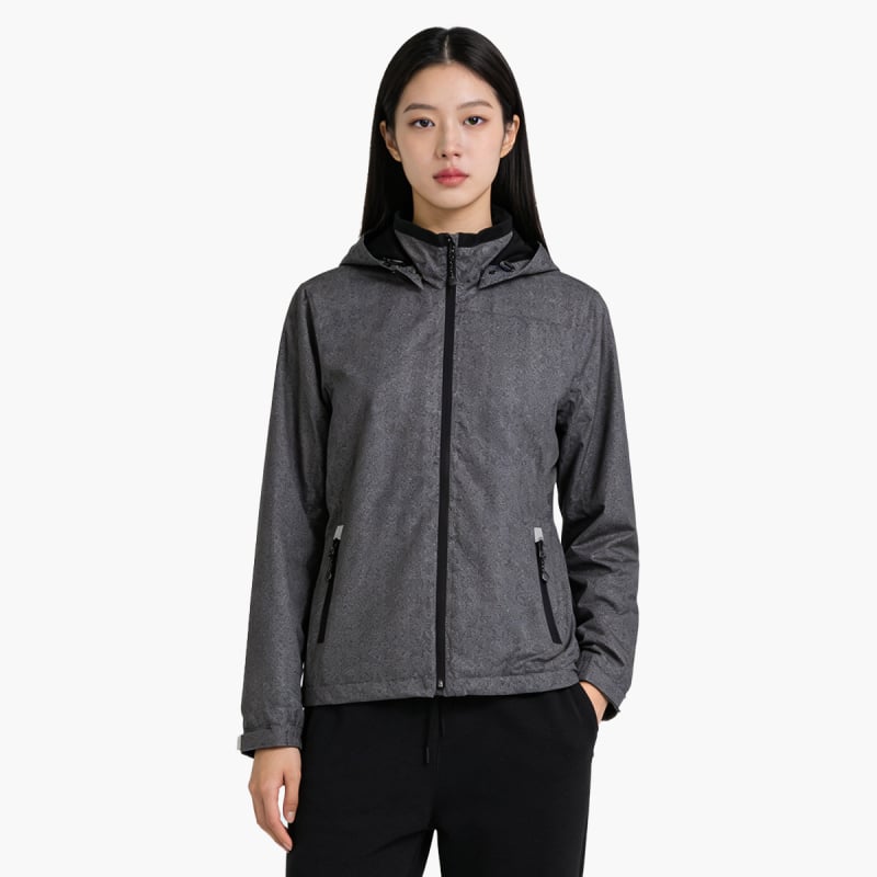 9954 Ženska softshell jakna s kapuljačom, poliester, usklađen dizajn, duge rukave