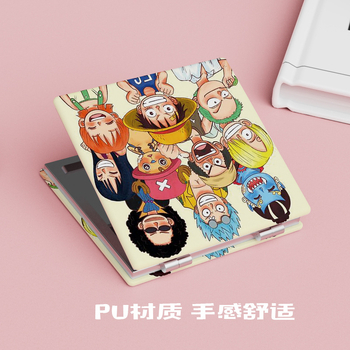 One Piece crtani portativno ogledalo za šminku, mini ručno, četvrtasto, slatko