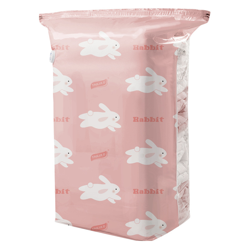 Sac de vid pentru depozitarea păturilor și duvet-urilor – fără evacuare de aer, extra-large, design 3D îngroșat