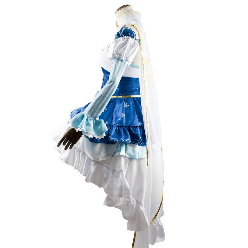 Yi Meng Xue cosplay Snježna princeza 2019, ženski kostim u stilu princeze