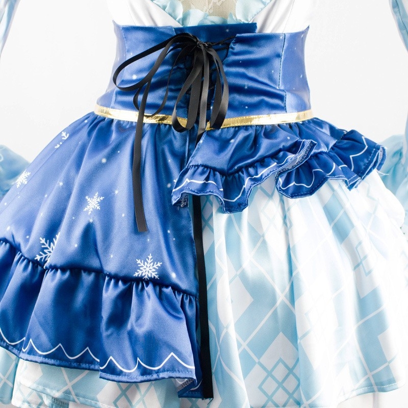 Yi Meng Xue cosplay Snježna princeza 2019, ženski kostim u stilu princeze