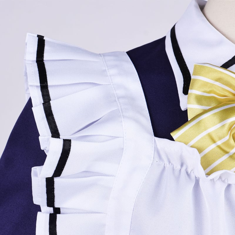 Cosplay set: Zvjezdana kavana i Leptir smrti, Natsume cosplay odijelo, Japanski kostim službenice