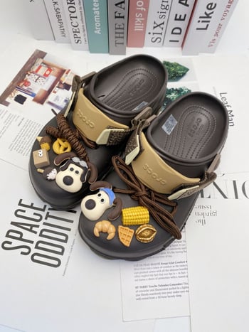 Odvojivi DIY dodaci za Crocs s motivom psa – 3D ukrasi za cipele, set