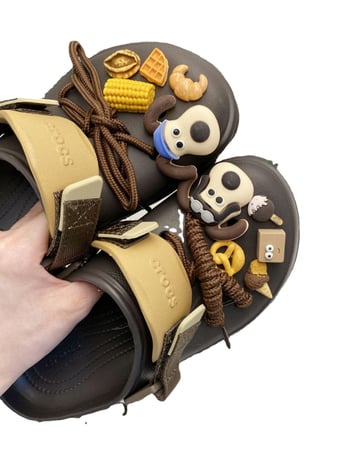 Odvojivi DIY dodaci za Crocs s motivom psa – 3D ukrasi za cipele, set