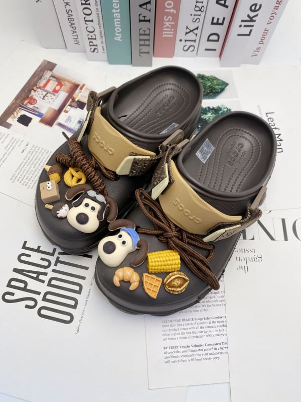 Odvojivi DIY dodaci za Crocs s motivom psa – 3D ukrasi za cipele, set