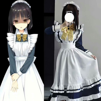 Cosplay kostim Natsume: Zvjezdana kavana i Leptir smrti, Četiri godišnja doba, Japansko odijelo sobarice
