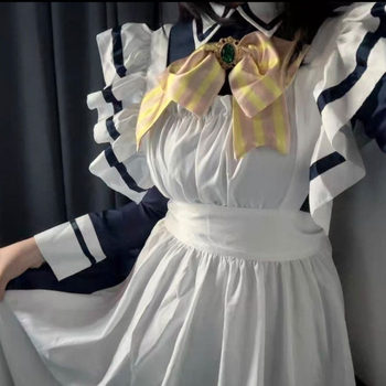 Cosplay kostim Natsume: Zvjezdana kavana i Leptir smrti, Četiri godišnja doba, Japansko odijelo sobarice