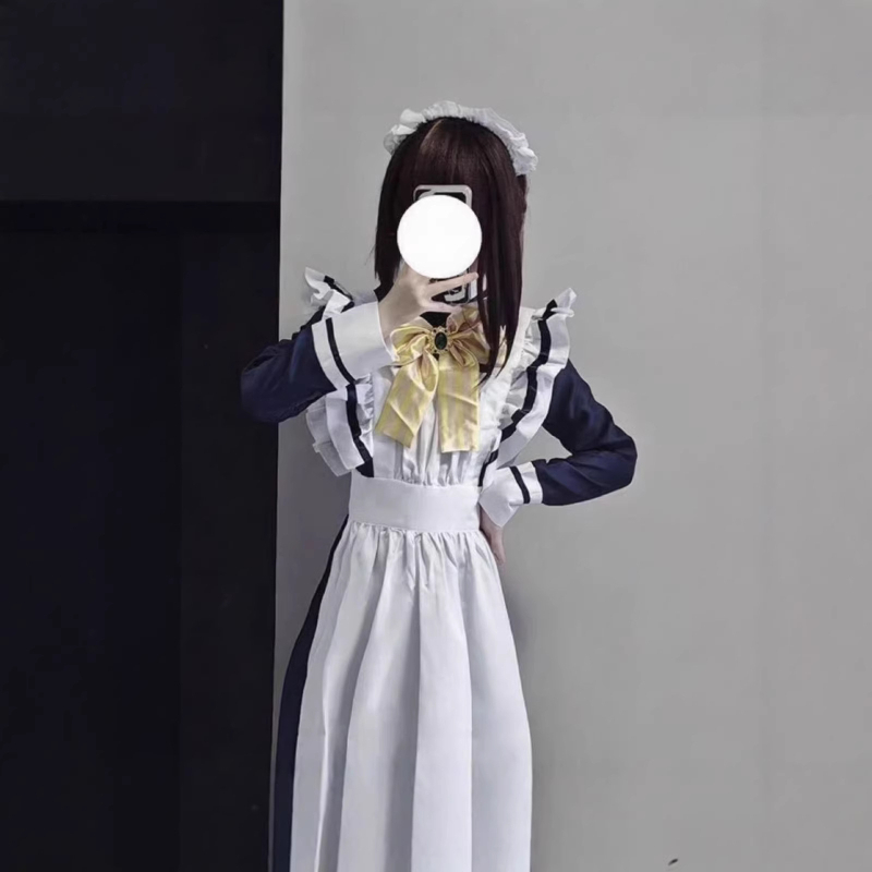 Cosplay kostim Natsume: Zvjezdana kavana i Leptir smrti, Četiri godišnja doba, Japansko odijelo sobarice