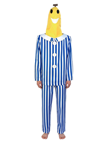 Muški kostim Banana Man za cosplay, zabave i scenske nastupe