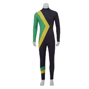 Cool Runnings Κοσπλέι ολόσωμη φόρμα για την ομάδα μπομπσλέι της Τζαμάικα — κορμάκι με καλσόν