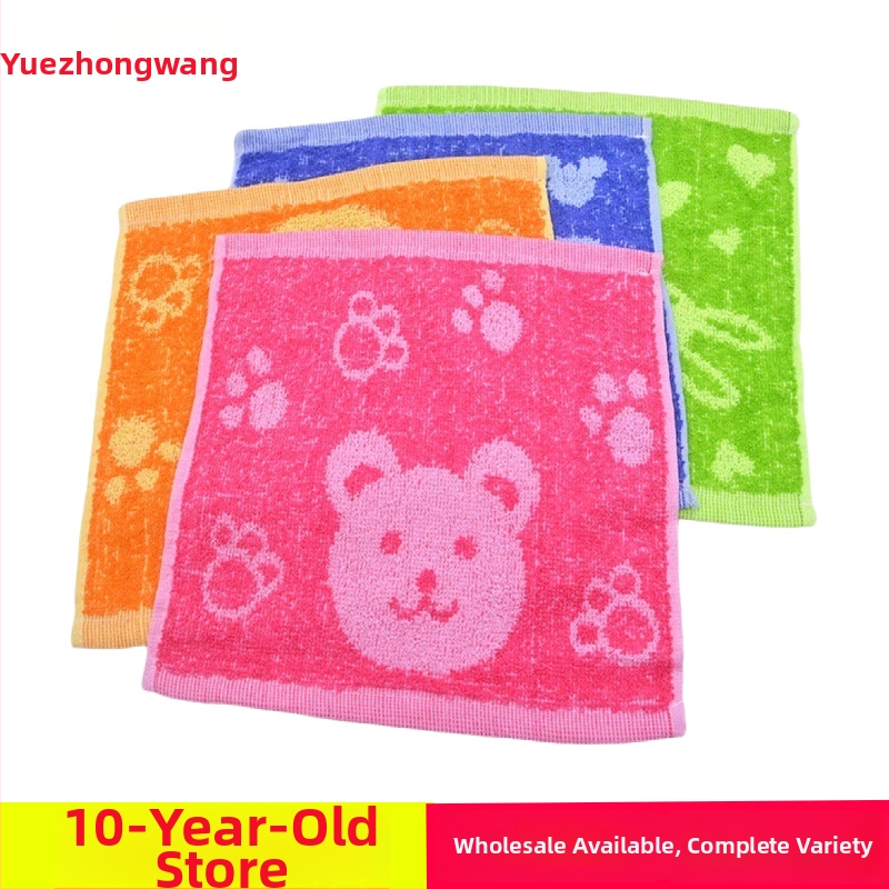Utierka z 100% bavlny, savá na tvár, 25×25 cm, detská jacquard utierka na ruky a riady