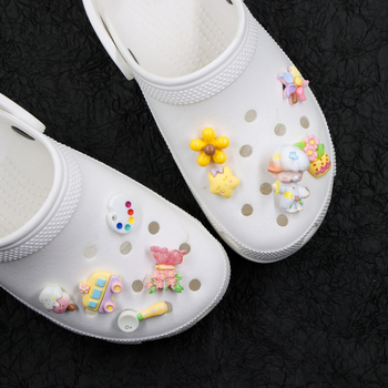 Accesorii Crocs Bubble Mart Dimoo Painter's Dream DIY flori uscate pentru pantofi premium