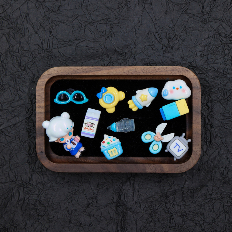 Accesorii Crocs Bubble Mart Dimoo Painter's Dream DIY flori uscate pentru pantofi premium