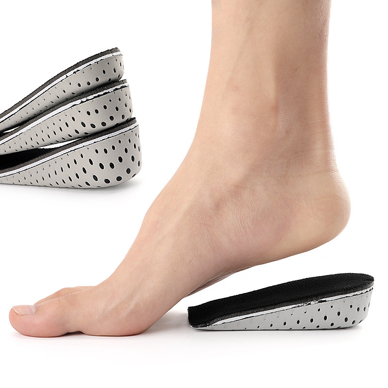 Înalță-tălpi ascunse din EVA pentru pantofi sport și casual — tălpi interioare, încălzite, talpă completă, unisex, 2–4 cm