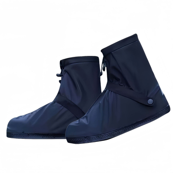 Huse impermeabile pentru încălțăminte, pentru ciclism, unisex, până la gambe, antiderapante, întărite, rezistente la uzură