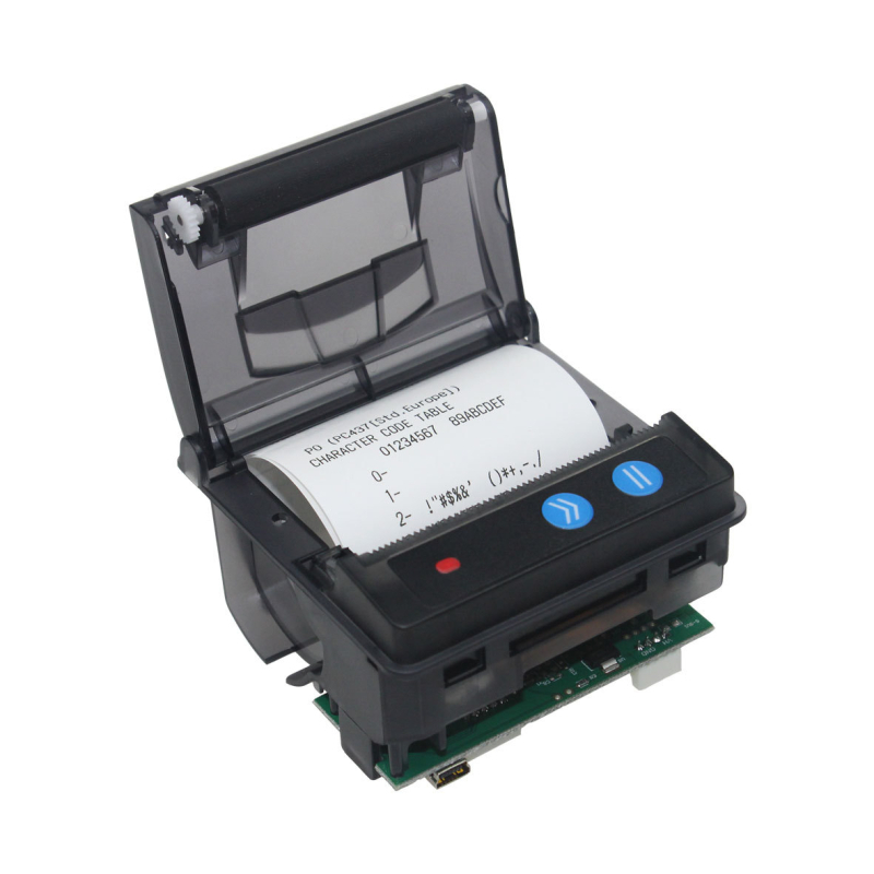 CSN-A1K Mikro pisač računa — termalni ispis, širina ispisa 48 mm, USB, RS232 i TTL sučelja, integrirani panel