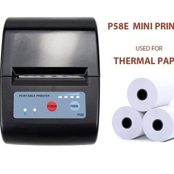 KEFAR P58E Prijenosni 58 mm Bluetooth termični pisač računa