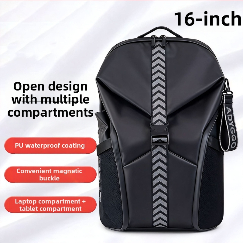 Unisex viacúčelový batoh s priehradkou na notebook 16-palcový, Oxford textil, nepremokavý, 20–35 L, mestský štýl