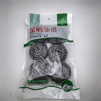 Čelične vlaknaste kuglice za čišćenje, set od 6 kom., 65 g pakiranje, kućno čišćenje