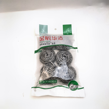 Čelične vlaknaste kuglice za čišćenje, set od 6 kom., 65 g pakiranje, kućno čišćenje