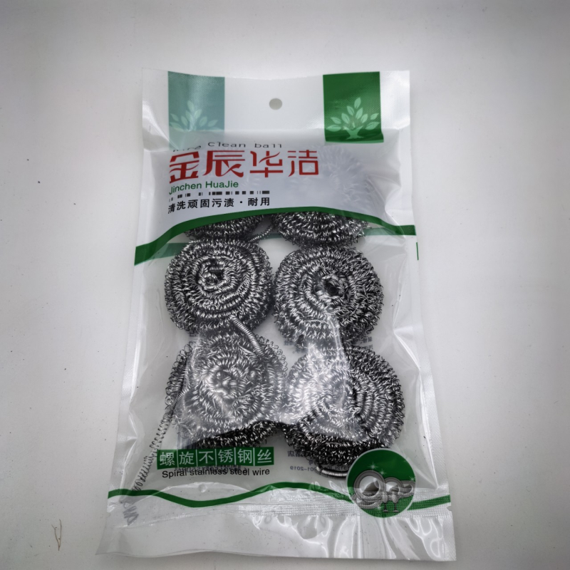 Čelične vlaknaste kuglice za čišćenje, set od 6 kom., 65 g pakiranje, kućno čišćenje