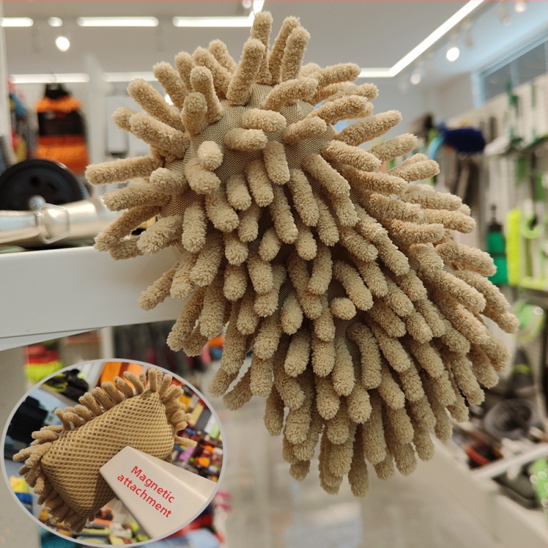 Magnetická guma na bielu tabuľu s Chenille povrchom, umývateľná bezprášna kriedová guma, vhodná pre vodou riediteľné perá