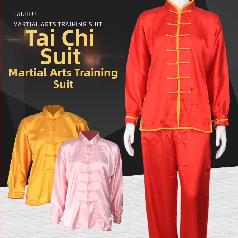 Unisex Tai Chi súprava pre dospelých, dospelého veku a starších, na tréning a vystúpenia