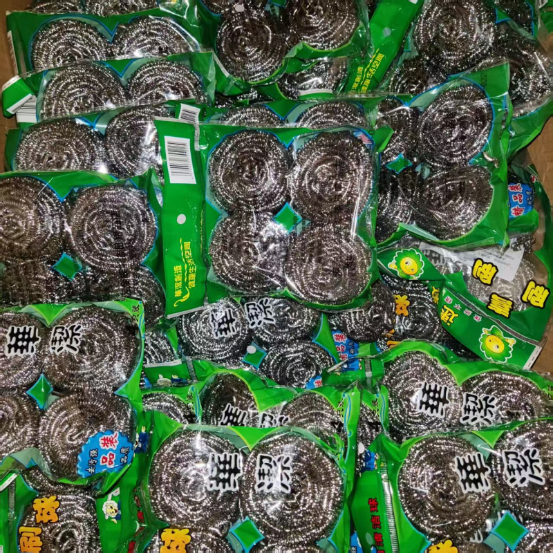4 kom Čistiće kuglice za kuhinju (bez čelične vune), set četkica za lonce i posuđe