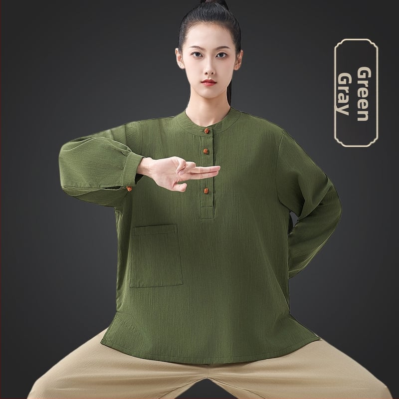Ženské Tai Chi oblečenie, jesenné vydanie 2026, tréningový set Tai Chi, zmes viskózy-polyester-nylon