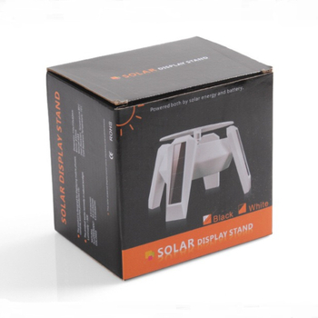 Solarni okretni stalak za nakit s LED osvjetljenjem