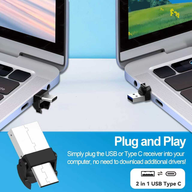 Bluetooth dvostruki način pisaća olovka za prebacivanje stranica s PPT laserom, bežični 2,4 GHz