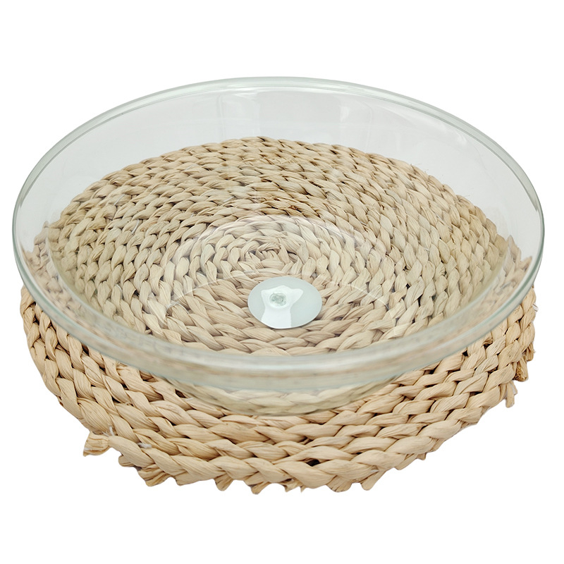 I2641 8071PET Prozirna okrugla plastična posuda za pranje lica, kućna upotreba, izdržljiva i elegantna