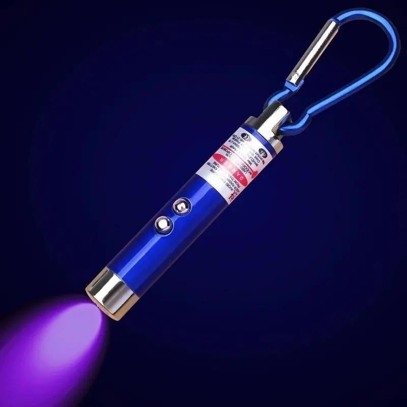 Infracrveno lasersko pero s ljubičastim svjetlom za otkrivanje bankovnica — 3 u 1 mini detektorsko pero s fluorescirajućim sredstvom