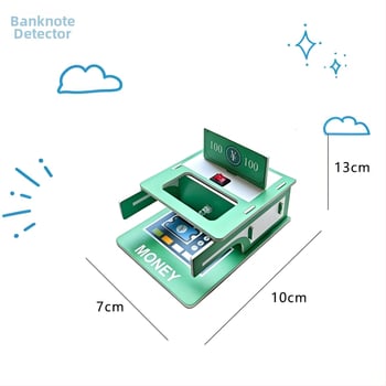 Vzdelávací DIY set – Detektor bankoviek pre študentov, vedecká hračka a praktický experiment